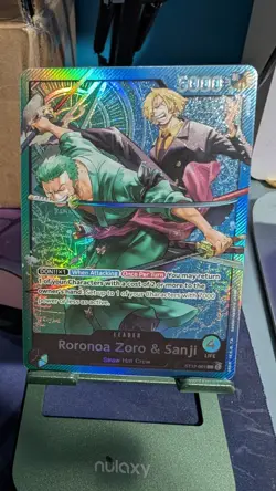 Roronoa Zoro & Sanji ST12-001 Starter Deck 12: Zoro and Sanji Foil - Image 1