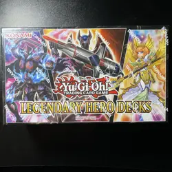 Yugioh Legendary Hero Decks Box Set - Nordic, Destiny HERO, Phantom Knights - Image 1