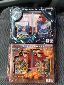 ONE PIECE Illustration Box Vol 5 & Vol 6 NEW PRB-02 OP-13 Bundle TCG - Image 1