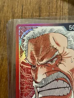 Monkey.D.Garp Pre-Errata Leader Alternate Art OP02-002 Paramount War English NM - Image 4