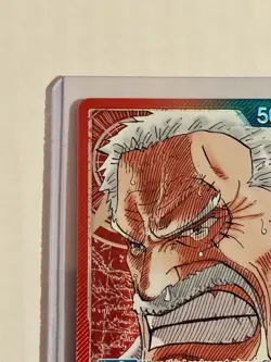 Monkey.D.Garp Pre-Errata (First Edition) Leader OP02-002 Alternate Art English - Image 4