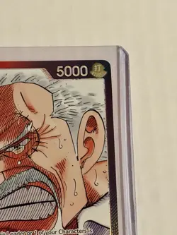 Monkey.D.Garp Pre-Errata (First Edition) Leader OP02-002 Alternate Art English - Image 5