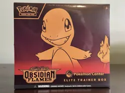 Obsidian Flames Pokemon Center Scarlet Violet Elite Trainer Box ETB Sealed - Image 1