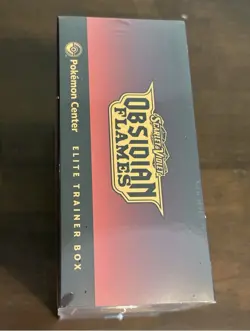 Obsidian Flames Pokemon Center Scarlet Violet Elite Trainer Box ETB Sealed - Image 5