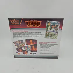 Pokemon : Obsidian Flames ETB Elite Trainer Box Sealed - Image 2
