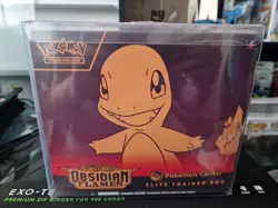 Pokemon Center Exclusive Obsidian Flames ETB Elite Trainer Box New Sealed - Image 1