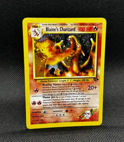 Blaine's Charizard | Unlimited || 2/132 Gym Challenge | Pokemon TCG - Image 2