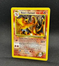 Blaine's Charizard | Unlimited || 2/132 Gym Challenge | Pokemon TCG - Image 3