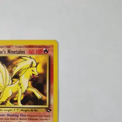 Blaine's Ninetales 21/132 - Unlimited Rare - Pokemon TCG - Gym Challenge - LP - Image 4
