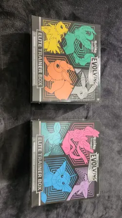 Pokemon - Evolving Skies Elite Trainer Box ETB - PAIR 2x Bundle - New & SEALED - Image 1