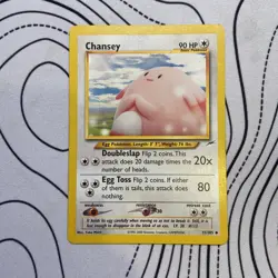 Pokemon TCG Chansey 31/105 Neo Destiny Uncommon Card MP - Image 1