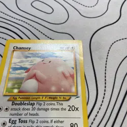 Pokemon TCG Chansey 31/105 Neo Destiny Uncommon Card MP - Image 3