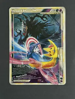 Pokemon TCG - Darkrai & Cresselia Legend Jumbo Card - Image 1
