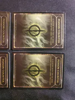 4x POISON COUNTER NM Scars of Mirrodin MTG Magic the Gathering Card 4 X4 Infect - Image 3