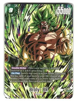 Broly: BR FB06-120 SCR☆ Alt Art Fusion World Dragon Ball Super Card - Image 1
