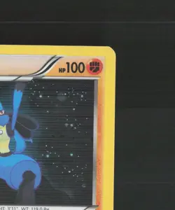 Lucario 80/113 Legendary Treasures Rare Holo Pokemon Card LP+ - Image 4