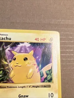 Pokemon Pikachu Card 58/102 Yellow Cheeks, WOTC 1999, Base Set, Shadowless - Image 4