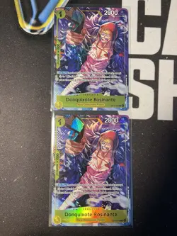 Donquixote Rosinante (Illustration Box Vol.6) OP12-108 One Piece Promo Cards x2 - Image 1