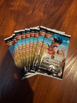 Dragon Ball Super Card Game Fusion World Promotion Pack Vol 1 x 10 English - Image 1