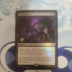 MTG: Eldritch Pact (Battle For Baldur's Gate)(Rare)(Pre-Release)(Foil) - Image 1