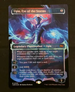 Magic: The Gathering Ugin, Eye of the Storms TDM Mythic Foil #0399 (Showcase) NM - Image 1