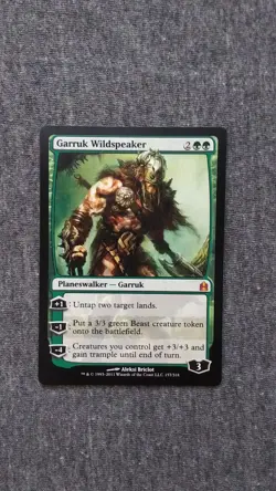 Garruk Wildspeaker - Commander 2011 - Magic the Gathering - MTG - C11 - Image 1