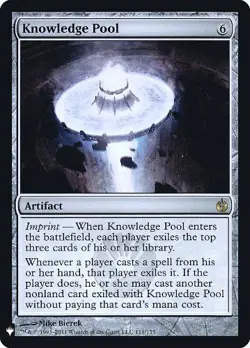 x1 Knowledge Pool - Foil R MTG Mystery Booster Retail Exclusives M/NM, English - Image 1