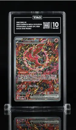 Pokemon TCG - Oricorio ex 024 - ME: Mega Evolution PROMO - HOLO ULTRA RARE - TAG - Image 1