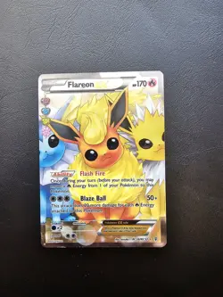 Pokemon Radiant Collection Flareon EX full Art Holo RC28/RC32 - Image 1