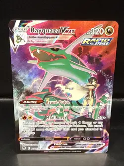 Pokemon Rayquaza VMAX (Trainer Gallery) Ultra Rare Silver Tempest TG20/TG30 - Image 1