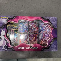 Pokemon TCG Mewtwo V-Union Special Collection Box Sealed Evolving Skies Pack 820650106934 - Image 1