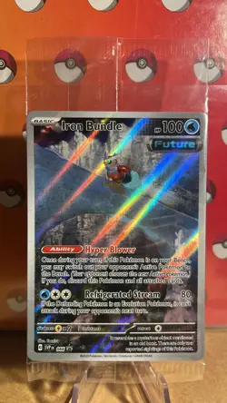 Pokemon TCG Iron Bundle SVP 066 Black Star Promo Sealed - Image 1