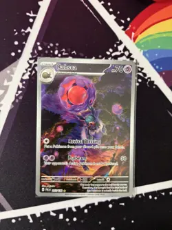 Pokemon Card Rabsca 215/193 Paldea Evolved Holo Full Art NM - Image 1