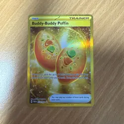 Pokemon: Buddy-Buddy Poffin - 223/167 - Hyper Rare - NM Twilight Masquerade - Image 1