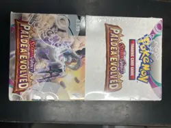 Pokemon TCG - Paldea Evolved Half Booster Box (18 Packs) Brand New SEALED - Image 1