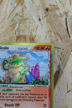 Pokemon TCG Ludicolo (Delta Species) EX Crystal Guardians 6/100 Holo Holo Rare - Image 4