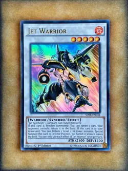 Yugioh Jet Warrior SDSE-EN041 Ultra Rare 1st Ed NM - Image 1