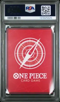 2025 ONE PIECE PROMOS PSA MAGAZINE EXCLUSIVE #001 SHANKS PSA 10 - Image 2
