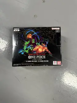 One Piece OP06 Wings Of The Captain Booster Box Sealed English - Image 1