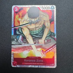 Roronoa Zoro ST01-013 - One Piece TCG - Starter Deck 1 SR Near-Mint Foil English - Image 1