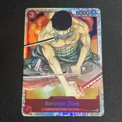 Roronoa Zoro ST01-013 - One Piece TCG - Starter Deck 1 SR Near-Mint Foil English - Image 1