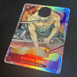 Roronoa Zoro ST01-013 - One Piece TCG - Starter Deck 1 SR Near-Mint Foil English - Image 2