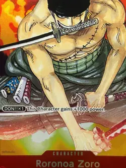 • Zoro • ST01-013 SR Starter Deck 1 Straw Hat Crew Holo Foil One Piece TCG NM - Image 2