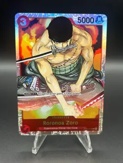 • Zoro • ST01-013 SR Starter Deck 1 Straw Hat Crew Holo Foil One Piece TCG NM - Image 3