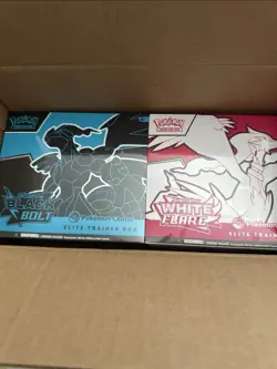 Pokemon TCG: Black Bolt and White Flare Pokemon Center ETB SET Factory Sealed ✅ - Image 1
