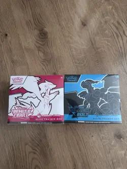 Pokemon TCG: Black Bolt and White Flare Pokemon Center ETB - Factory Sealed New - Image 1