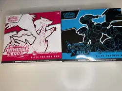 Pokemon TCG: Black Bolt and White Flare Pokemon Center ETB SET Factory Sealed ✅ - Image 1