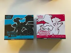 Pokemon TCG: Black Bolt and White Flare Pokemon Center ETB - Factory Sealed New - Image 1