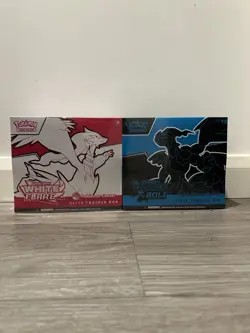 Pokemon TCG: Black Bolt and White Flare Pokemon Center ETB - Factory Sealed - Image 1