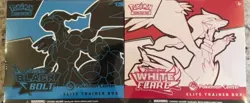 Pokemon TCG: Black Bolt and White Flare Pokemon Center ETB Factory Sealed ✅ - Image 1